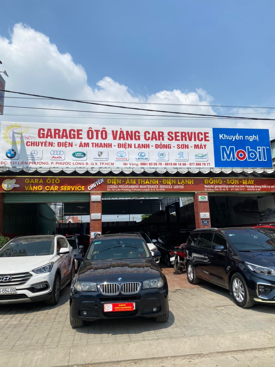 GARAGE Ô TÔ VÀNG CAR SERVICE